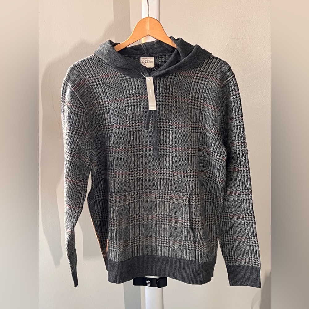 Men’s hooded sweater from JCrew